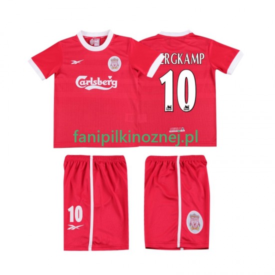 Koszulka Liverpool BERGKAMP 10 LWP 1997 Retro 1998 Domowa Krótkie Rękawy ,Dziecięca