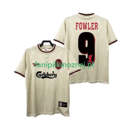 Koszulka Liverpool FOWLER 9 1996 1997 Retro Wyjazdowa Krótkie Rękawy ,Męska