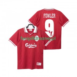 Koszulka Liverpool FOWLER 9 1996 Retro 1998 Domowa Krótkie Rękawy ,Męska
