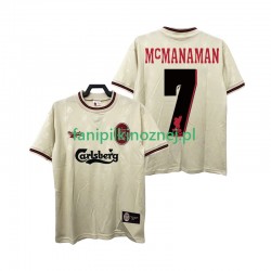 Koszulka Liverpool MCMANAMAN 7 1996 1997 Retro Wyjazdowa Krótkie Rękawy ,Męska