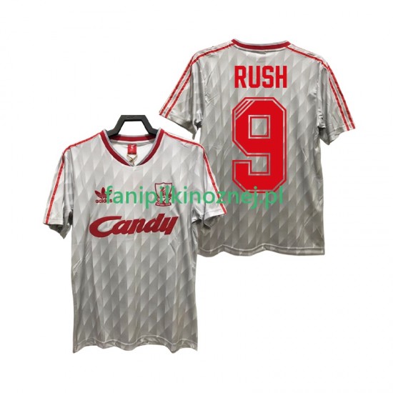 Koszulka Liverpool Rush 9 1989 1991 Retro Wyjazdowa Krótkie Rękawy ,Męska
