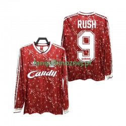 Koszulka Liverpool Rush 9 1989 1991 Retro Domowa Długie Rękawy ,Męska