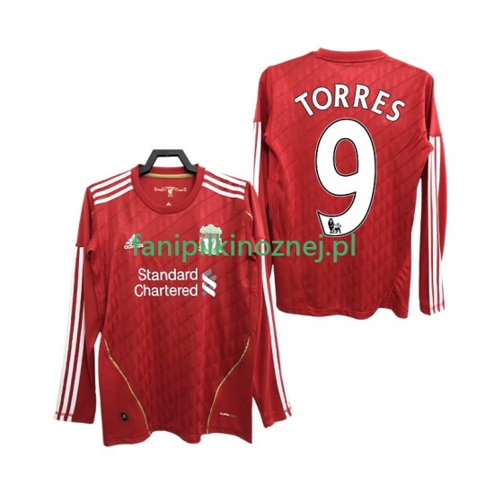 Koszulka Liverpool Torres 9 2012 Retro 2010 Domowa Długie Rękawy ,Męska