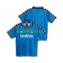 Koszulka Manchester City 1997 Retro 1998 Domowa Krótkie Rękawy ,Męska