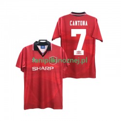 Koszulka Manchester United CANTONA 7 1996 Retro 1994 Domowa Krótkie Rękawy ,Męska