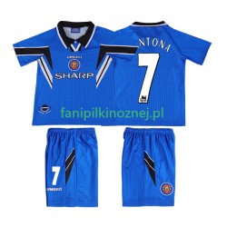 Koszulka Manchester United CONTONA 7 1996 Retro 1998 Trzeci Krótkie Rękawy ,Dziecięca