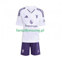 Koszulka Manchester United 2025-2026 Wyjazdowa Krótkie Rękawy ,Dziecięca