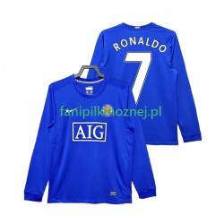 Koszulka Manchester United Cristiano Ronaldo 7 2009 Retro 2008 Trzeci Długie Rękawy ,Męska