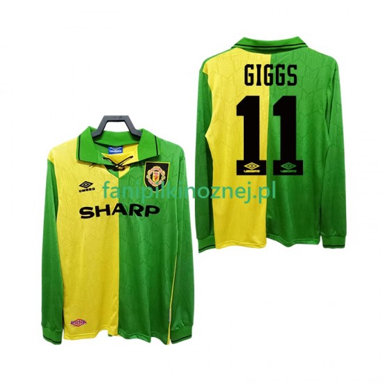 Koszulka Manchester United GIGGS 11 1992 Retro 1994 Wyjazdowa Długie Rękawy ,Męska