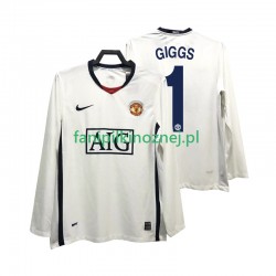 Koszulka Manchester United GIGGS 11 Premier League 2009 Retro 2008 Wyjazdowa Długie Rękawy ,Męska