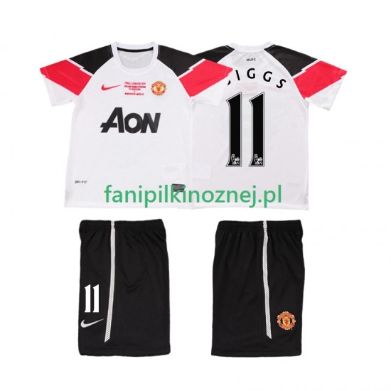 Koszulka Manchester United GIGGS 11 Champions League 2012 Retro 2011 Trzeci Krótkie Rękawy ,Dziecięca