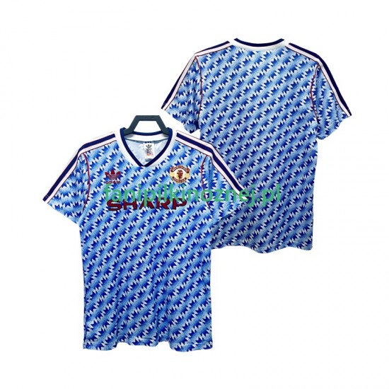 Koszulka Manchester United 1990 1992 Retro Wyjazdowa Krótkie Rękawy ,Męska