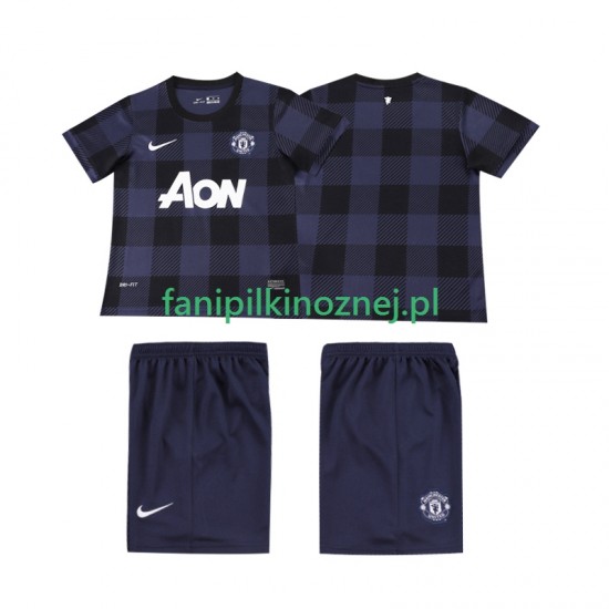 Koszulka Manchester United 2013 2014 Retro Wyjazdowa Krótkie Rękawy ,Dziecięca
