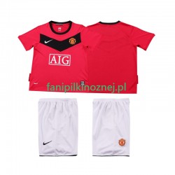 Koszulka Manchester United 2009 Retro 2010 Domowa Krótkie Rękawy ,Dziecięca