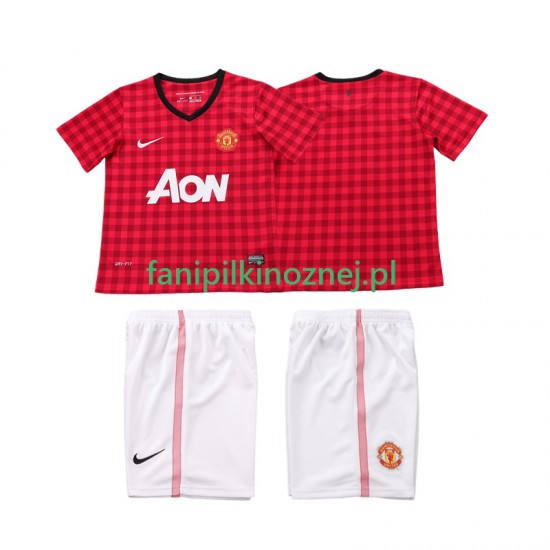 Koszulka Manchester United 2012 2013 Retro Domowa Krótkie Rękawy ,Dziecięca