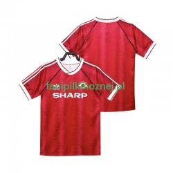 Koszulka Manchester United 1990 1992 Retro Domowa Krótkie Rękawy ,Męska