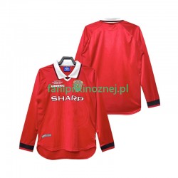 Koszulka Manchester United 2000 Retro 1999 Domowa Długie Rękawy ,Męska