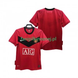 Koszulka Manchester United 2009 Retro 2010 Domowa Krótkie Rękawy ,Męska