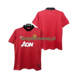 Koszulka Manchester United 2013 2014 Retro Domowa Krótkie Rękawy ,Męska
