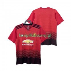Koszulka Manchester United 2018 2019 Retro Domowa Krótkie Rękawy ,Męska