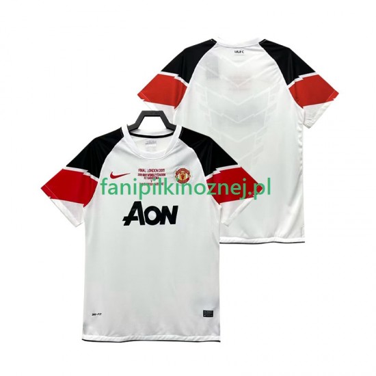 Koszulka Manchester United Champions League 2012 Retro 2011 Trzeci Krótkie Rękawy ,Męska