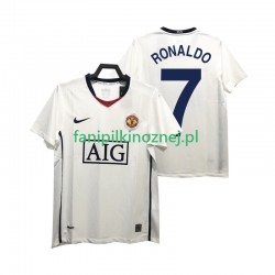 Koszulka Manchester United Ronaldo 7 Premier League 2009 Retro 2008 Wyjazdowa Krótkie Rękawy ,Męska