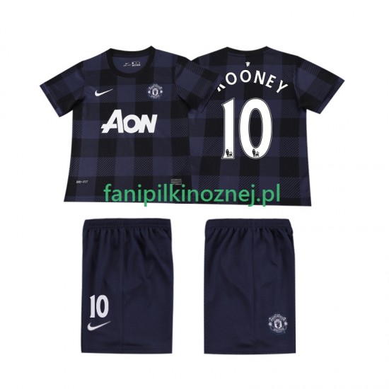 Koszulka Manchester United Rooney 10 2013 2014 Retro Wyjazdowa Krótkie Rękawy ,Dziecięca
