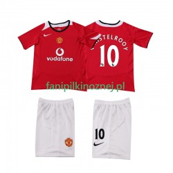 Koszulka Manchester United Ruud van Nistelrooy 2005 Retro 2006 Domowa Krótkie Rękawy ,Dziecięca