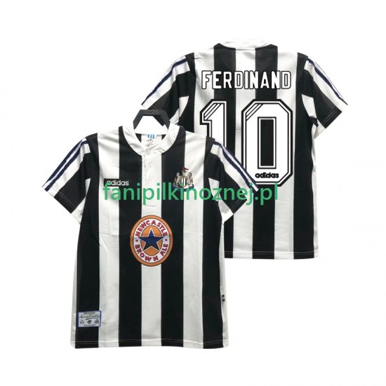 Koszulka Newcastle United FERDINANE 10 1995 1997 Retro Domowa Krótkie Rękawy ,Męska