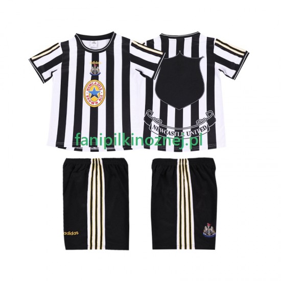 Koszulka Newcastle United 1997 Retro 1999 Domowa Krótkie Rękawy ,Dziecięca
