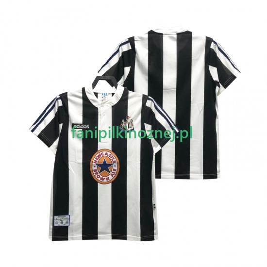Koszulka Newcastle United 1995 1997 Retro Domowa Krótkie Rękawy ,Męska