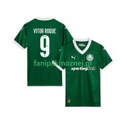 Koszulka Palmeiras Vitor Roque 9 2025-2026 Domowa Krótkie Rękawy ,Męska