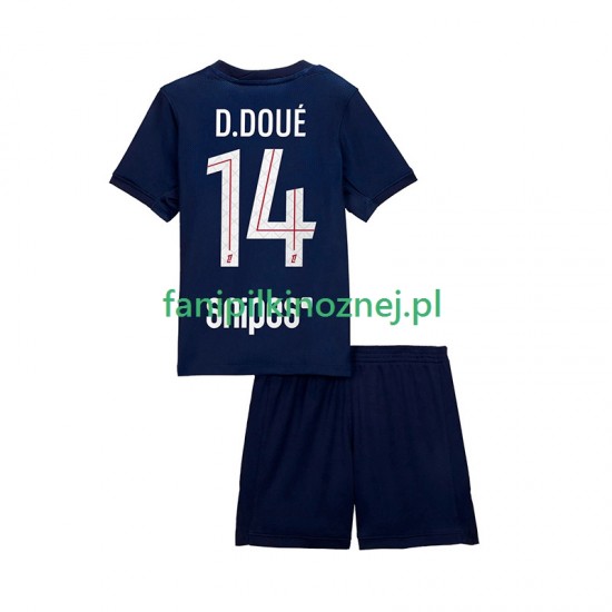 Koszulka Paris Saint-Germain Desire Doue 14 2025-2026 Domowa Krótkie Rękawy ,Dziecięca