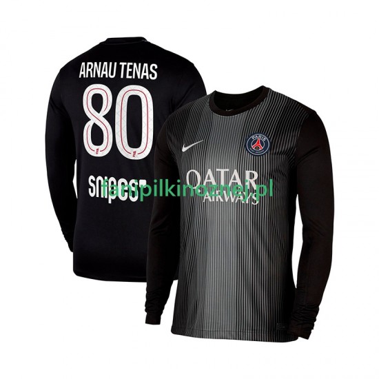 Koszulka Paris Saint-Germain Arnau Tenas 80 Bramkarska 2025-2026 Domowa Długie Rękawy ,Męska