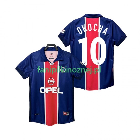 Koszulka Paris Saint-Germain OKOCHA 10 Retro 1998 1999 Domowa Krótkie Rękawy ,Męska