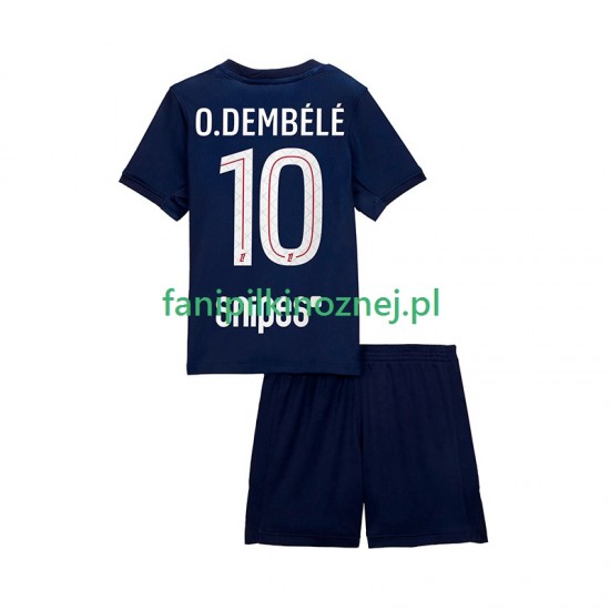Koszulka Paris Saint-Germain Ousmane Dembele 10 2025-2026 Domowa Krótkie Rękawy ,Dziecięca