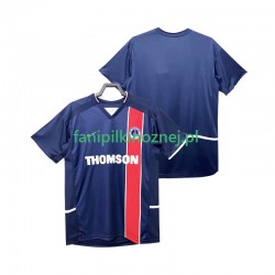 Koszulka Paris Saint-Germain 2003 Retro 2002 Domowa Krótkie Rękawy ,Męska