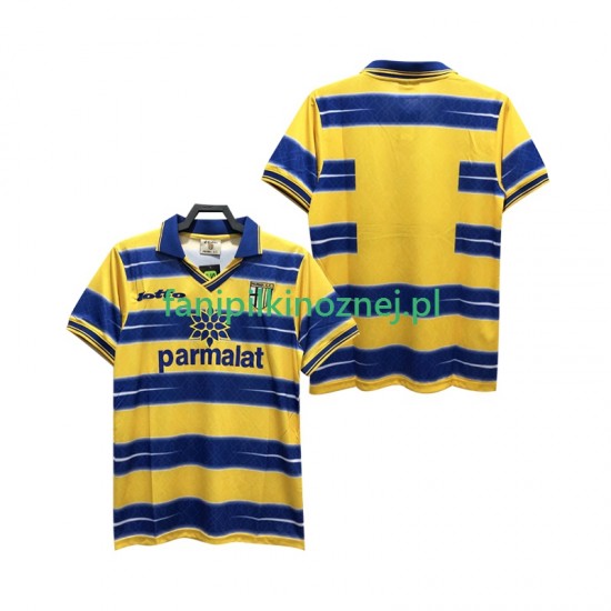 Koszulka Parma Retro 1998 1999 Domowa Krótkie Rękawy ,Męska