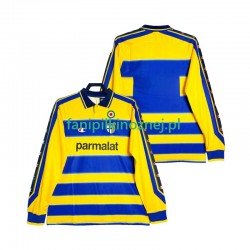 Koszulka Parma 2000 Retro 1999 Domowa Długie Rękawy ,Męska