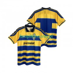 Koszulka Parma 2000 Retro 1999 Domowa Krótkie Rękawy ,Męska
