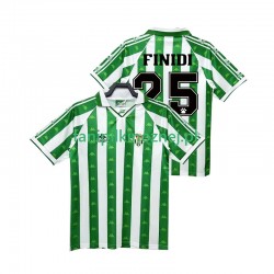 Koszulka Real Betis FINIDI 25 1996 1997 Retro Domowa Krótkie Rękawy ,Męska