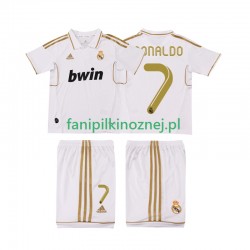 Koszulka Real Madryt Cristiano Ronaldo 7 2012 Retro 2011 Domowa Krótkie Rękawy ,Dziecięca