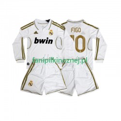 Koszulka Real Madryt FIGO 10 2012 Retro 2011 Domowa Długie Rękawy ,Dziecięca