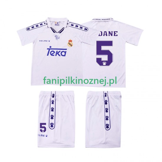 Koszulka Real Madryt ZIDANE 5 1996 Retro 1994 Domowa Krótkie Rękawy ,Dziecięca