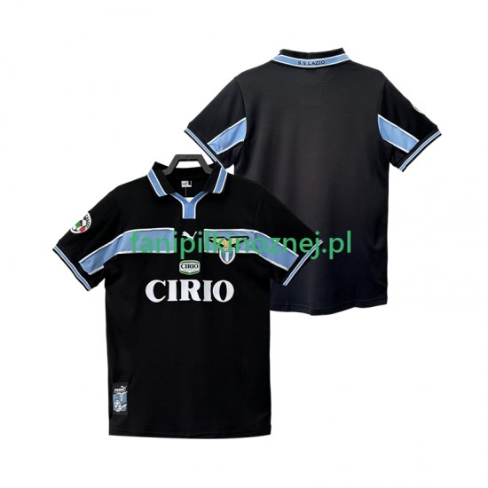 Koszulka SS Lazio Retro 1998 1999 Wyjazdowa Krótkie Rękawy ,Męska