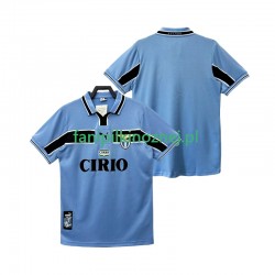 Koszulka SS Lazio Retro 1998 1999 Domowa Krótkie Rękawy ,Męska
