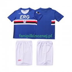 Koszulka Sampdoria 1990 1991 Retro Domowa Krótkie Rękawy ,Dziecięca