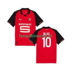 Koszulka Stade Rennais Ludovic Blas 10 2025-2026 Domowa Krótkie Rękawy ,Męska