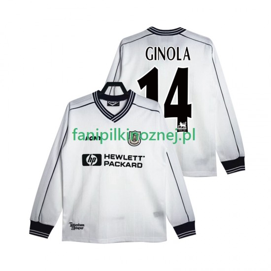 Koszulka Tottenham Hotspur GINOLA 14 1997 Retro 1999 Domowa Długie Rękawy ,Męska