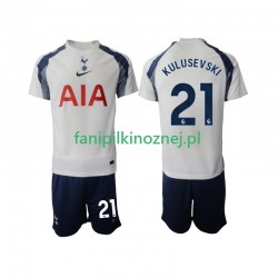 Koszulka Tottenham Hotspur Kulusevski 21 2025-2026 Domowa Krótkie Rękawy ,Dziecięca